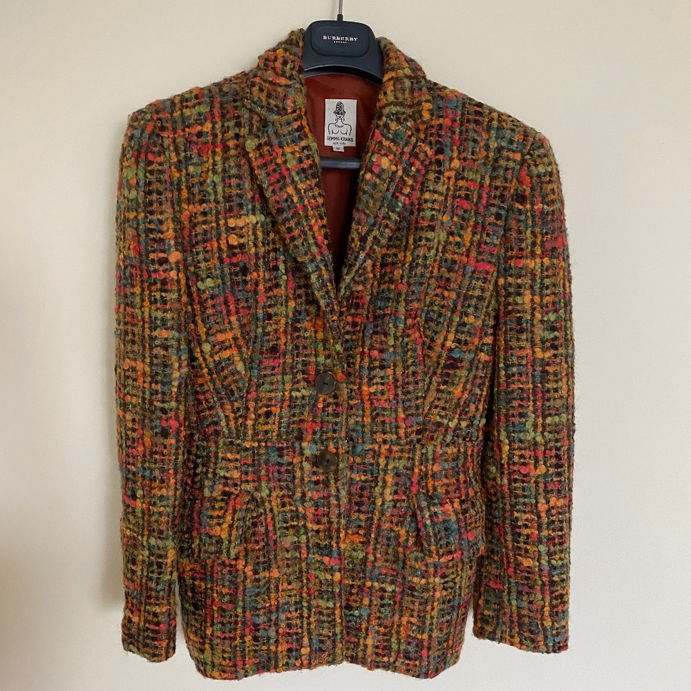 Gemma Kahng NY Tweed Tailored Jacket